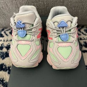 New Balance Kids' Sneakers in Pink and Green